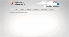 Desktop Screenshot of marketistanbul.net